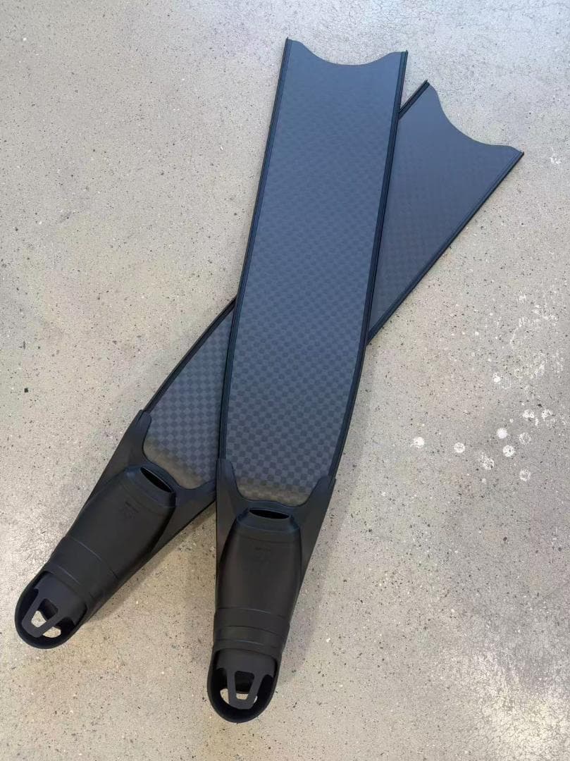 [New] Improved Soft Pocket Plain Weave Carbon Long Fins for Freediving