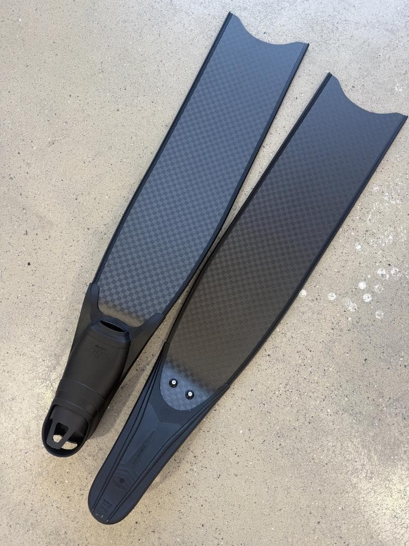 [New] Improved Soft Pocket Plain Weave Carbon Long Fins for Freediving